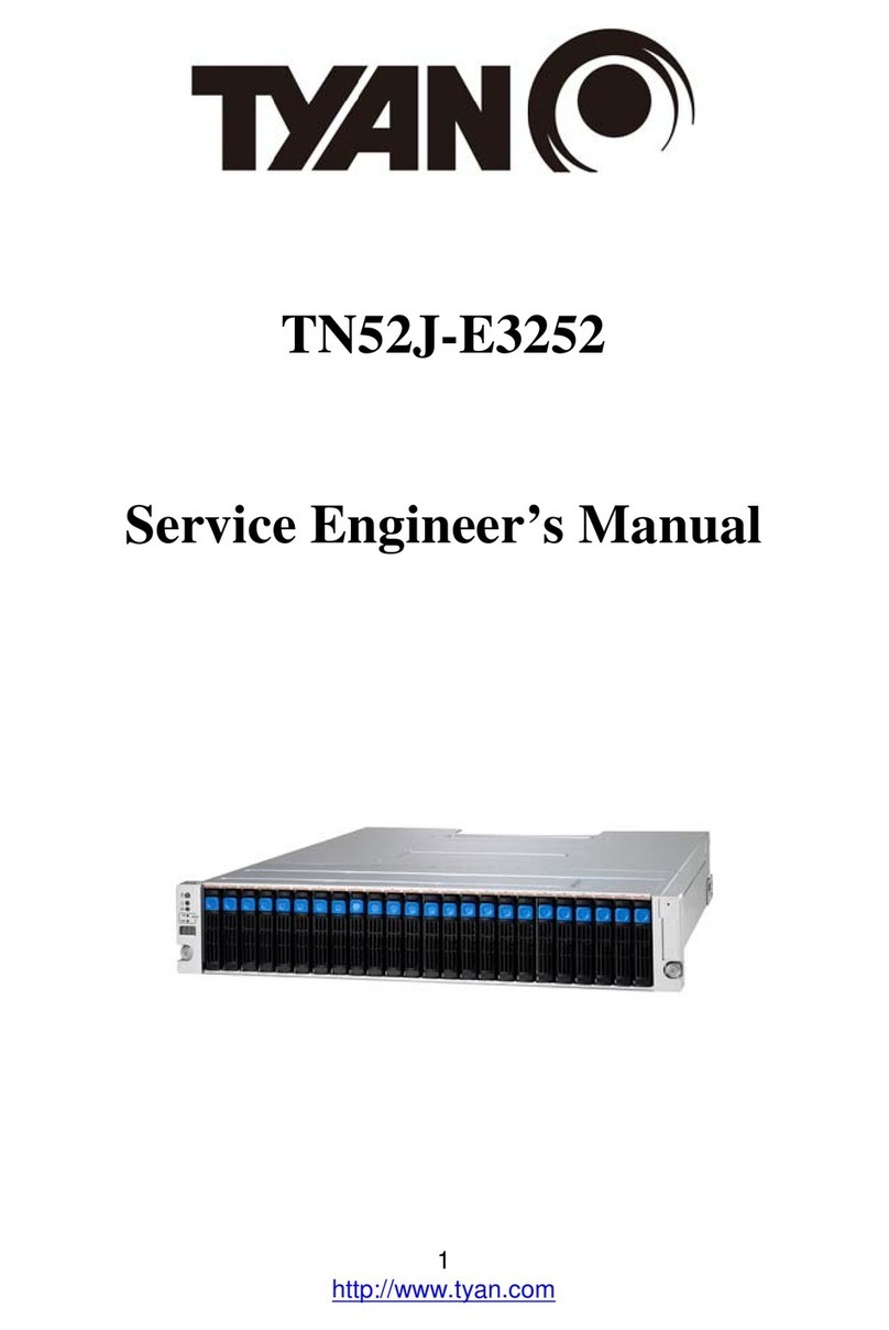 TYAN TN52J-E3252 Service manual