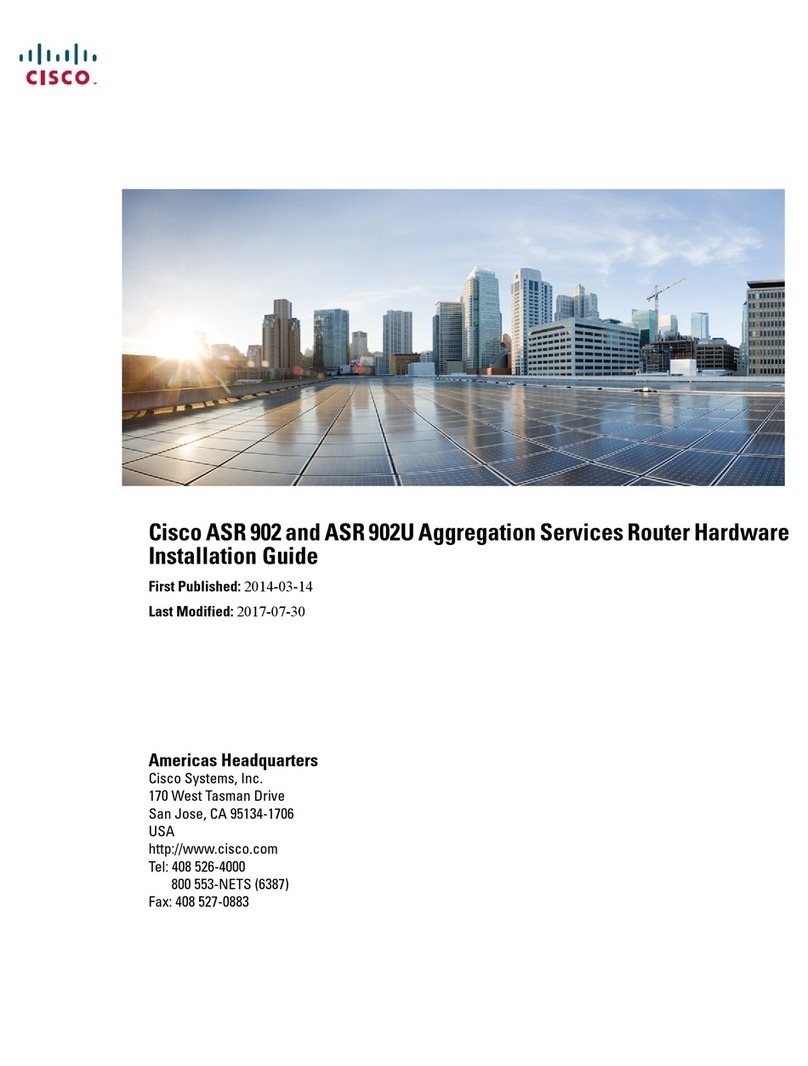 Cisco ASR 902U Hardware installation guide
