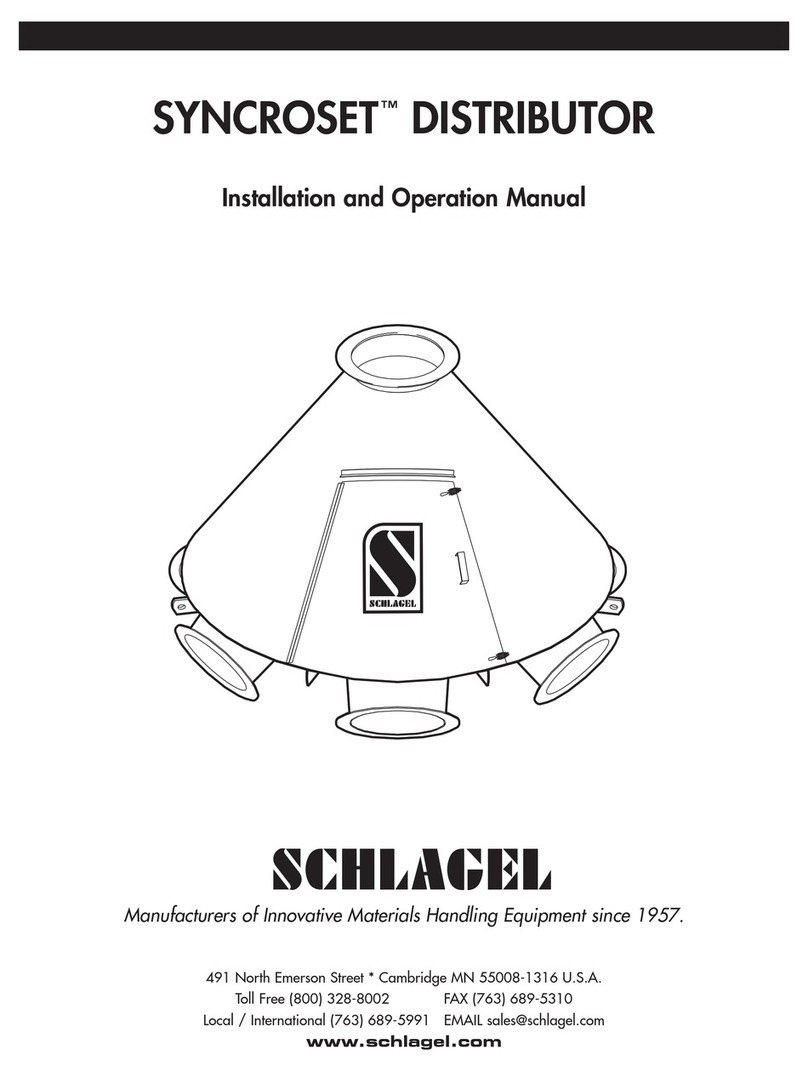 Schlagel SYNCROSET Installation and operation manual