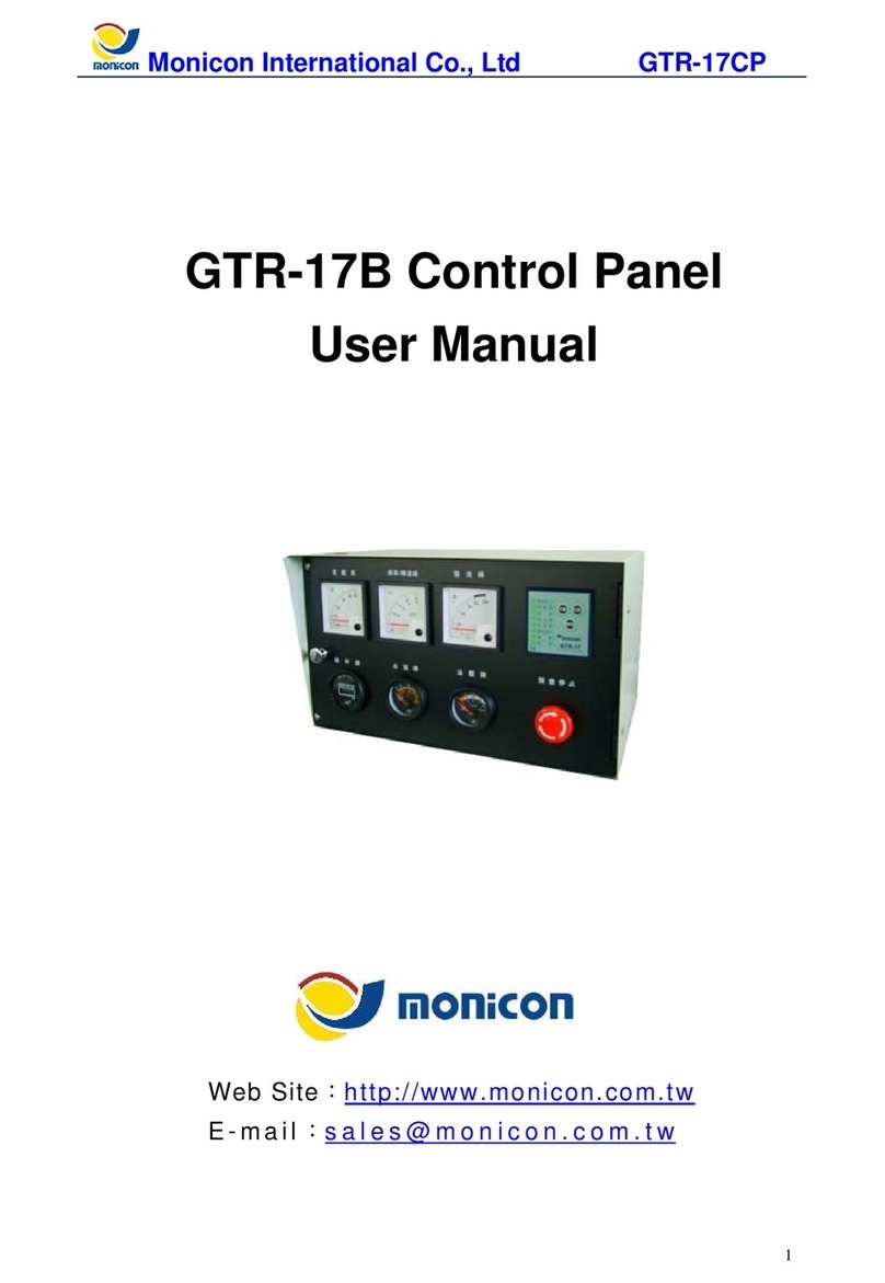 Monicon GTR-17B user manual