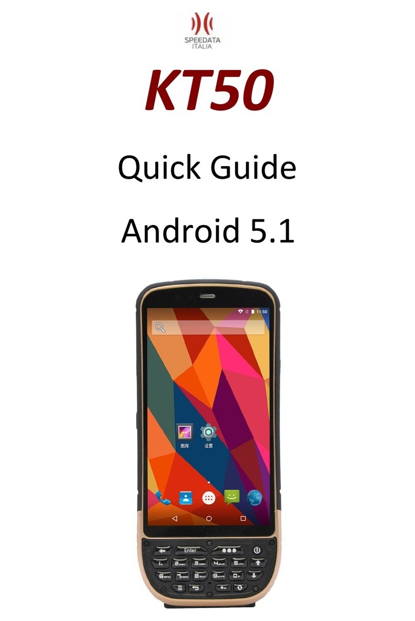 Speedata KT50 quick guide