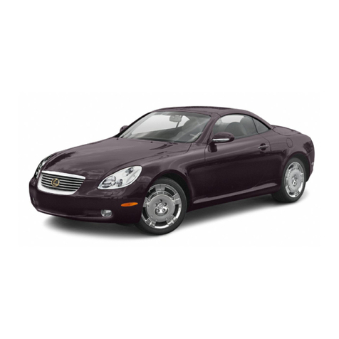Lexus 2003 SC430 owner's manual