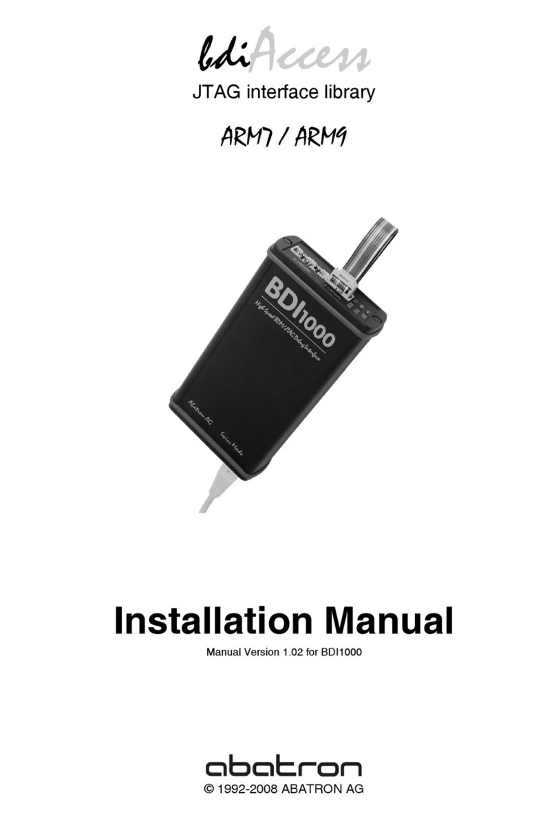 Abatron bdiAccess BDI1000 installation manual