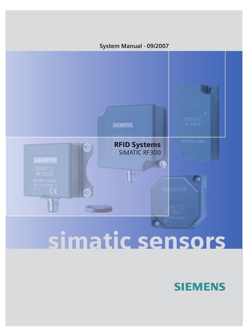 Siemens SIMATIC RF300 User guide