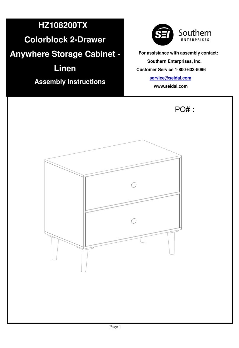 SEI HZ108200TX Assembly instructions
