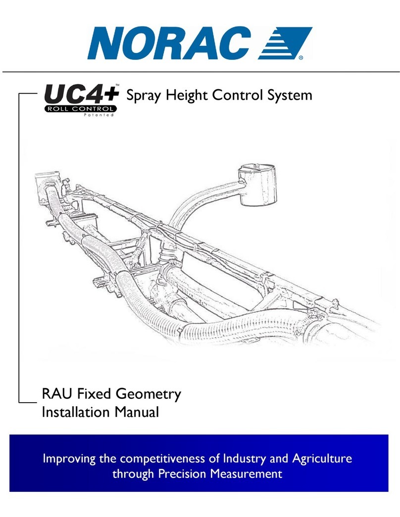 Norac UC4 Plus Rogator 64 Series User manual Norac UC4 Plus Rogator 64 Series User manual