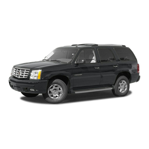 Cadillac 2003 Escalade User manual