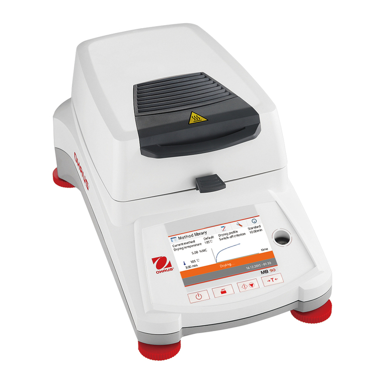OHAUS MB90 User manual OHAUS MB90 User manual