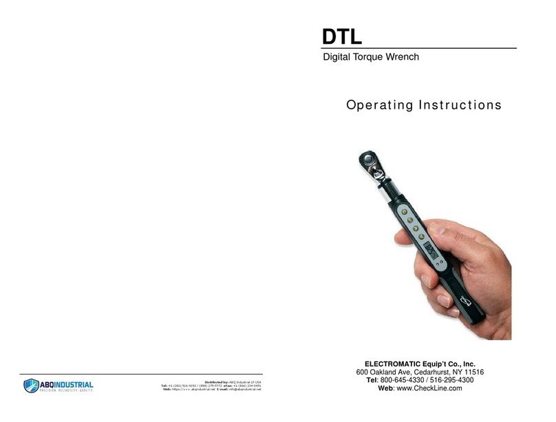 ELECTROMATIC DTL User manual