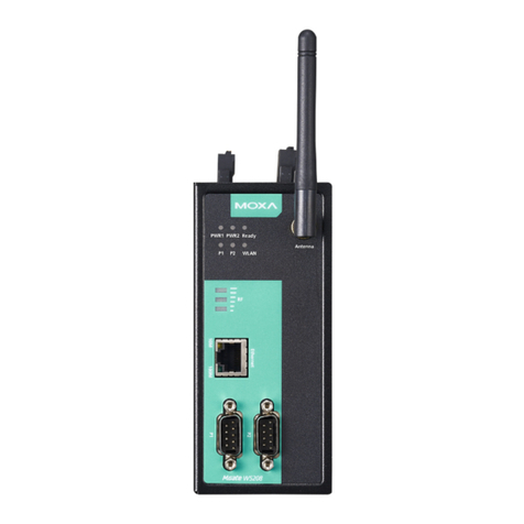 Moxa Technologies MGate W5108 series User manual Moxa Technologies MGate W5108 series User manual