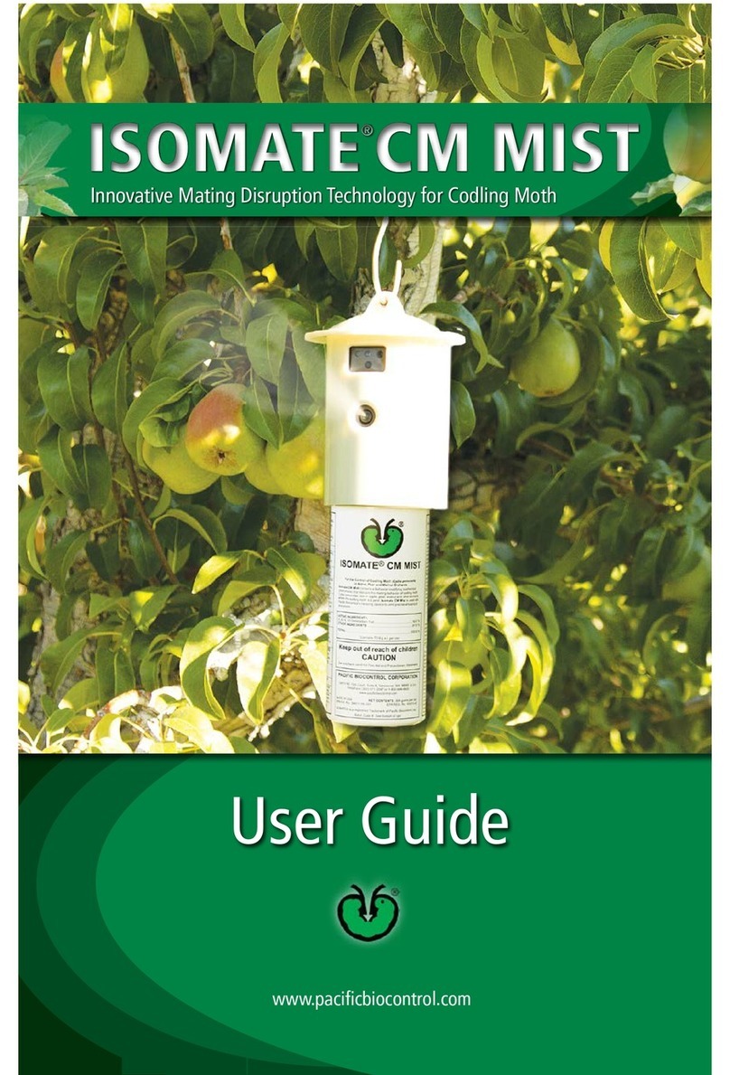 Pacific Bio Control ISOMATE CM Mist user guide Pacific Bio Control ISOMATE CM Mist user guide