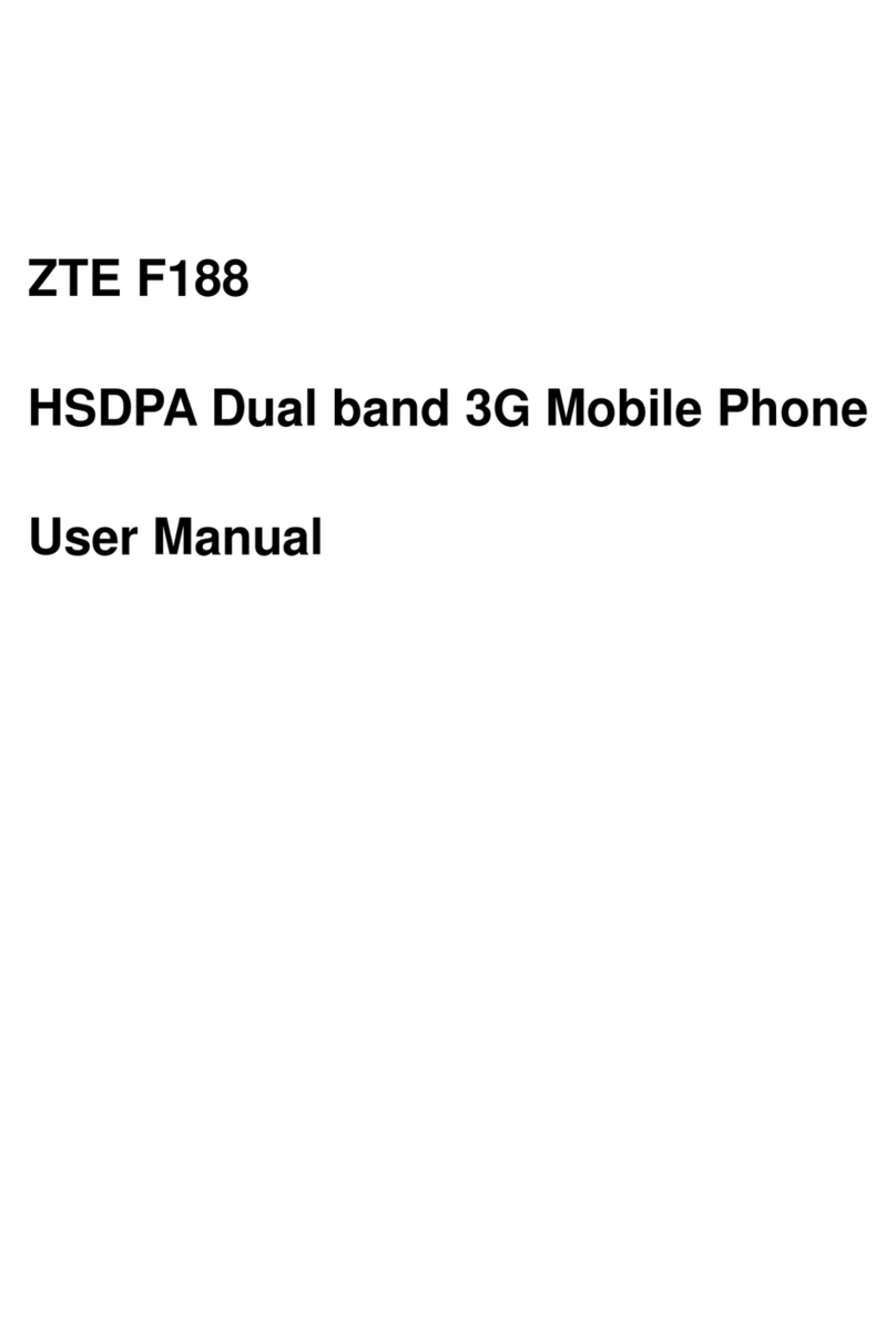 Zte F188 User manual