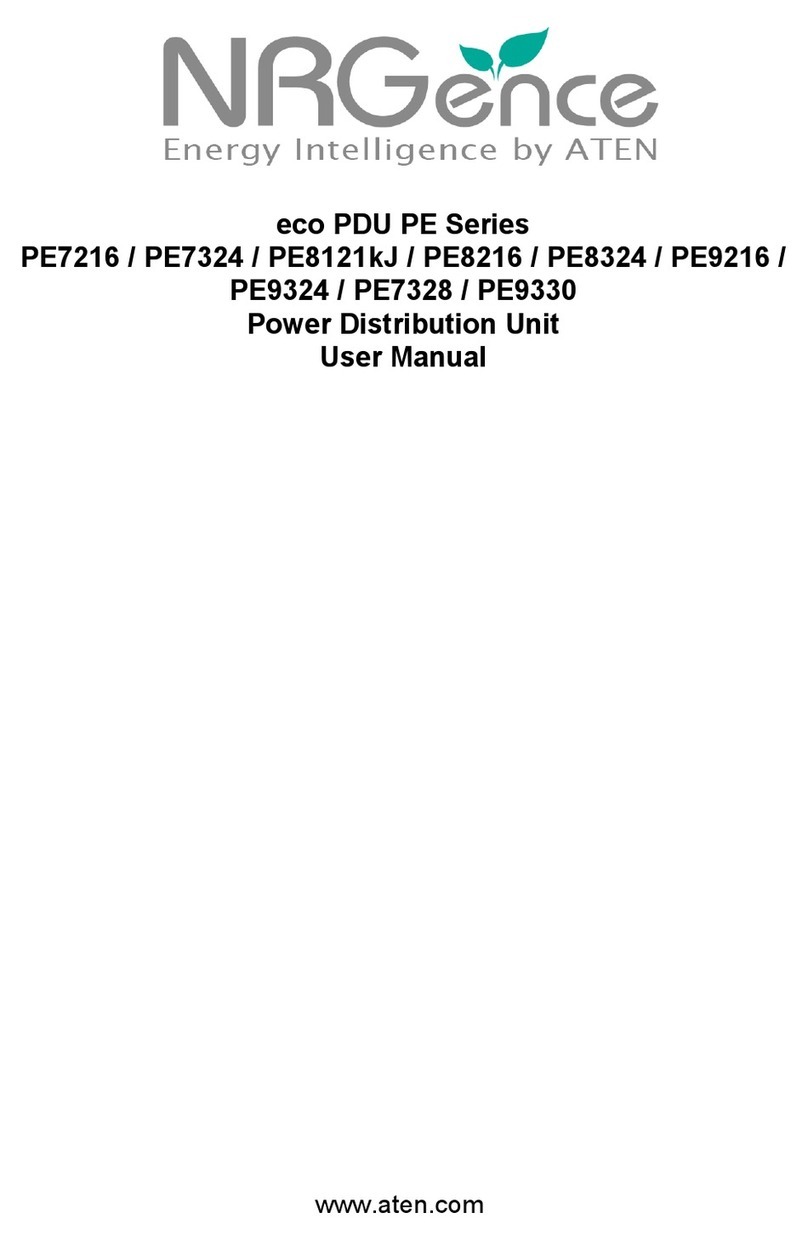NRGence eco PDU PE series user manual