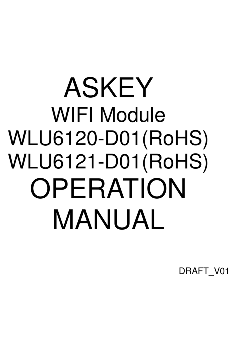 Askey WLU6120-D01 Operation manual Askey WLU6120-D01 Operation manual