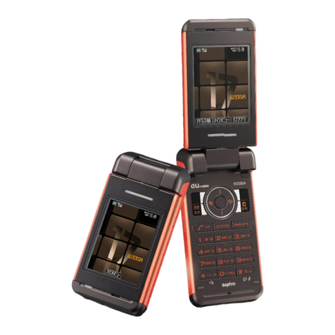 Sanyo W33SA Basic Manual