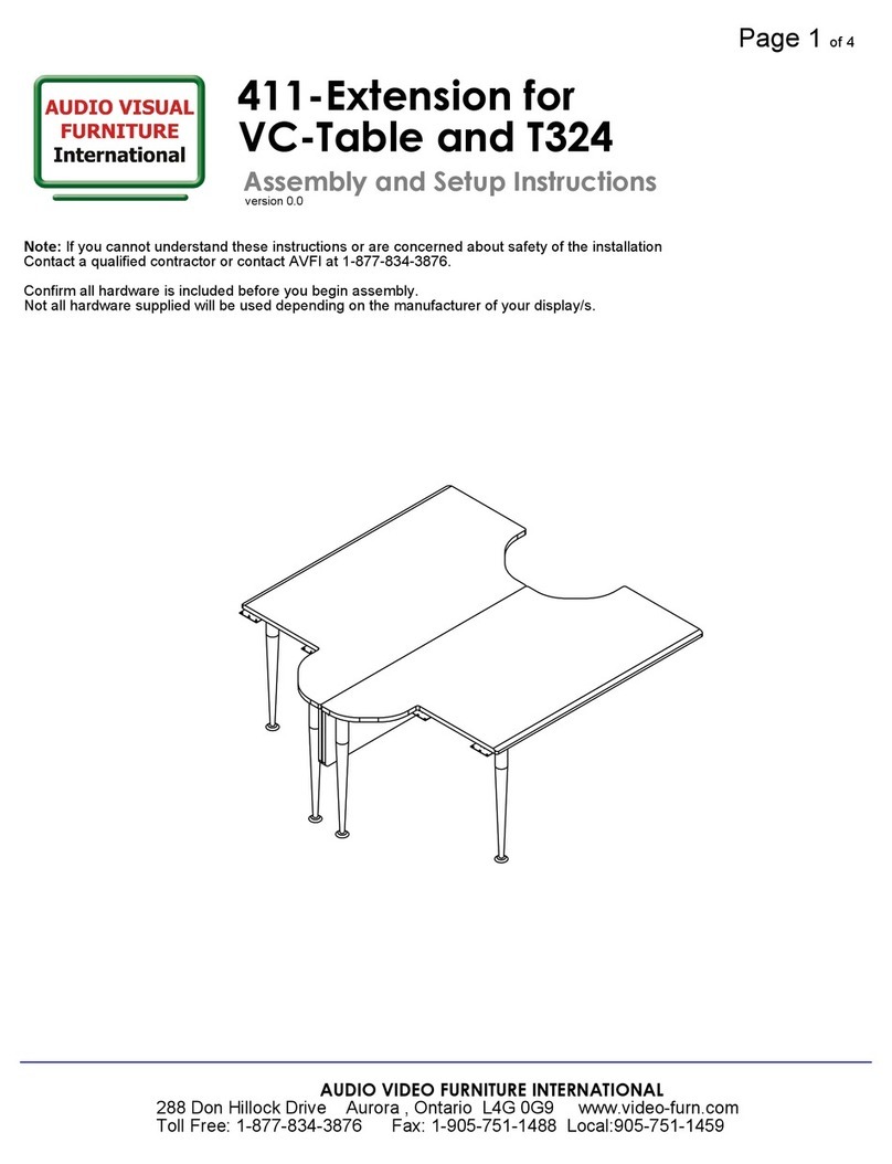 AVFI T324 Assembly and setup instructions