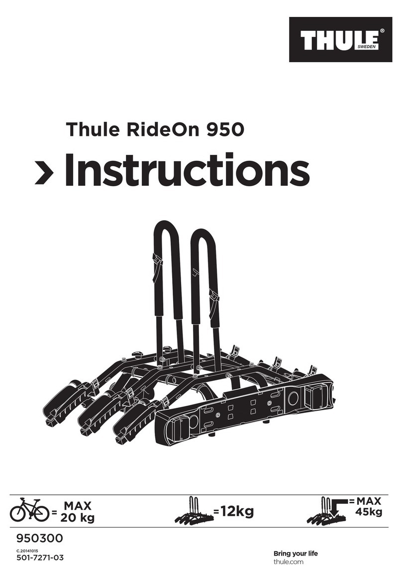 Thule RideOn 950 User manual