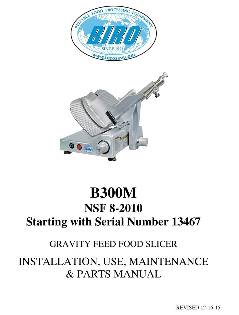 BIRO B300m Installation - use - maintenance