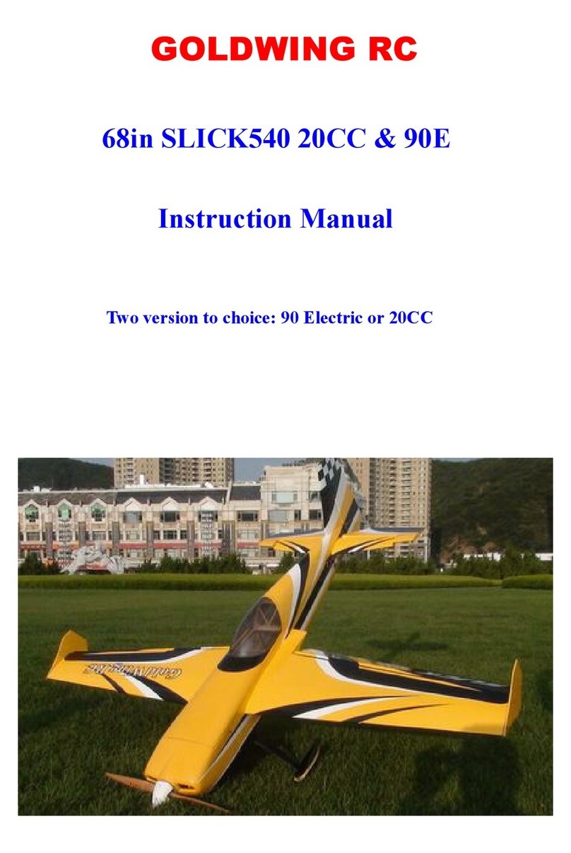 Goldwing RC 68in SLICK540 20CC instruction manual