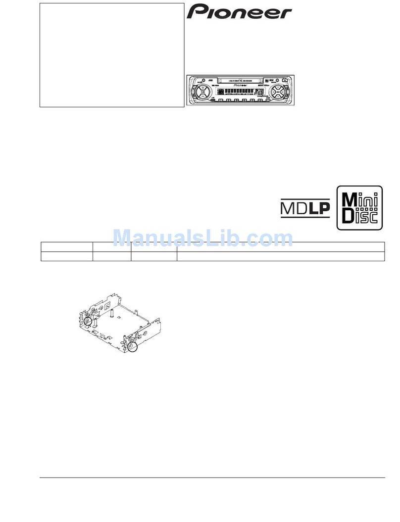 Pioneer MEH-P5350 Service manual