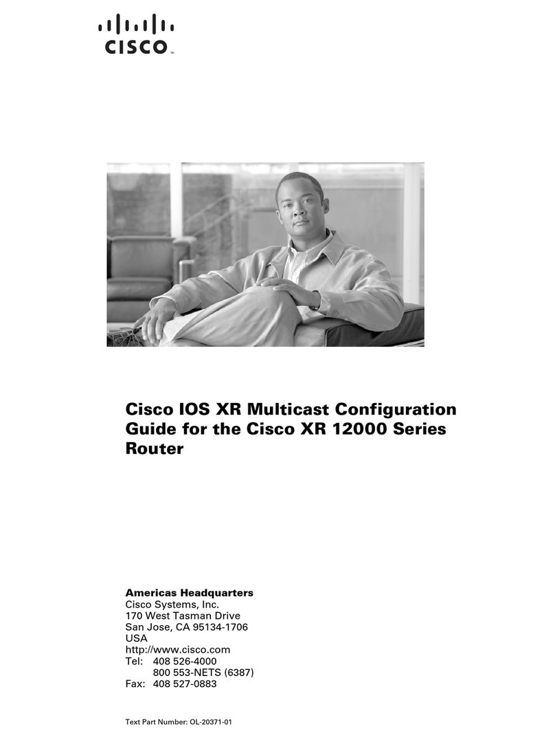 Cisco XR 12000 User manual Cisco XR 12000 User manual