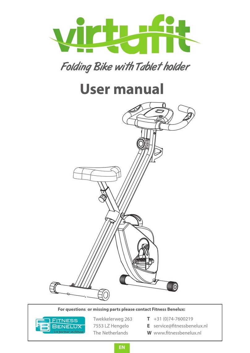 Fitness Benelux virtufit user manual