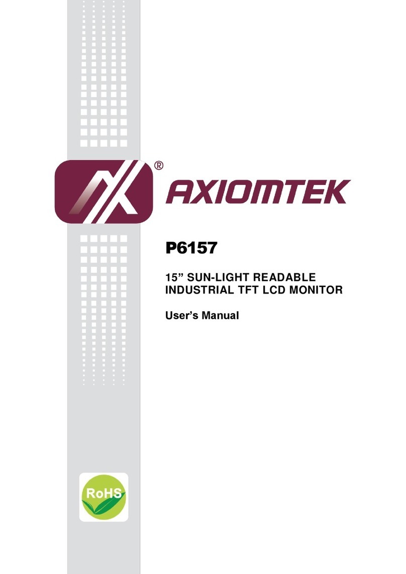 AXIOMTEK P6157 User manual AXIOMTEK P6157 User manual