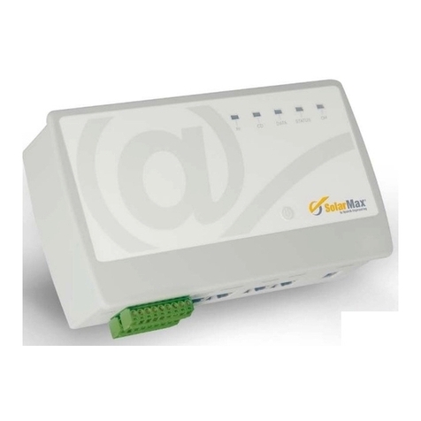 SolarMax MaxWeb xp installation instructions
