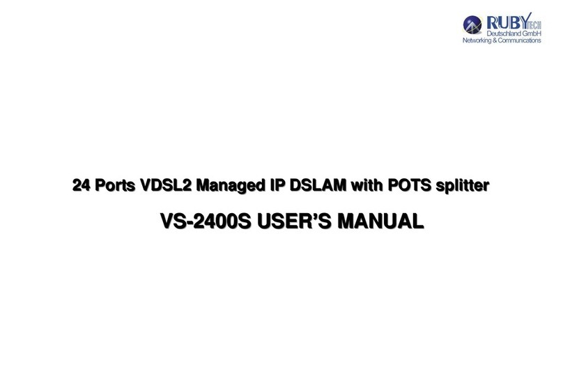 Ruby Tech VS-2400S user manual