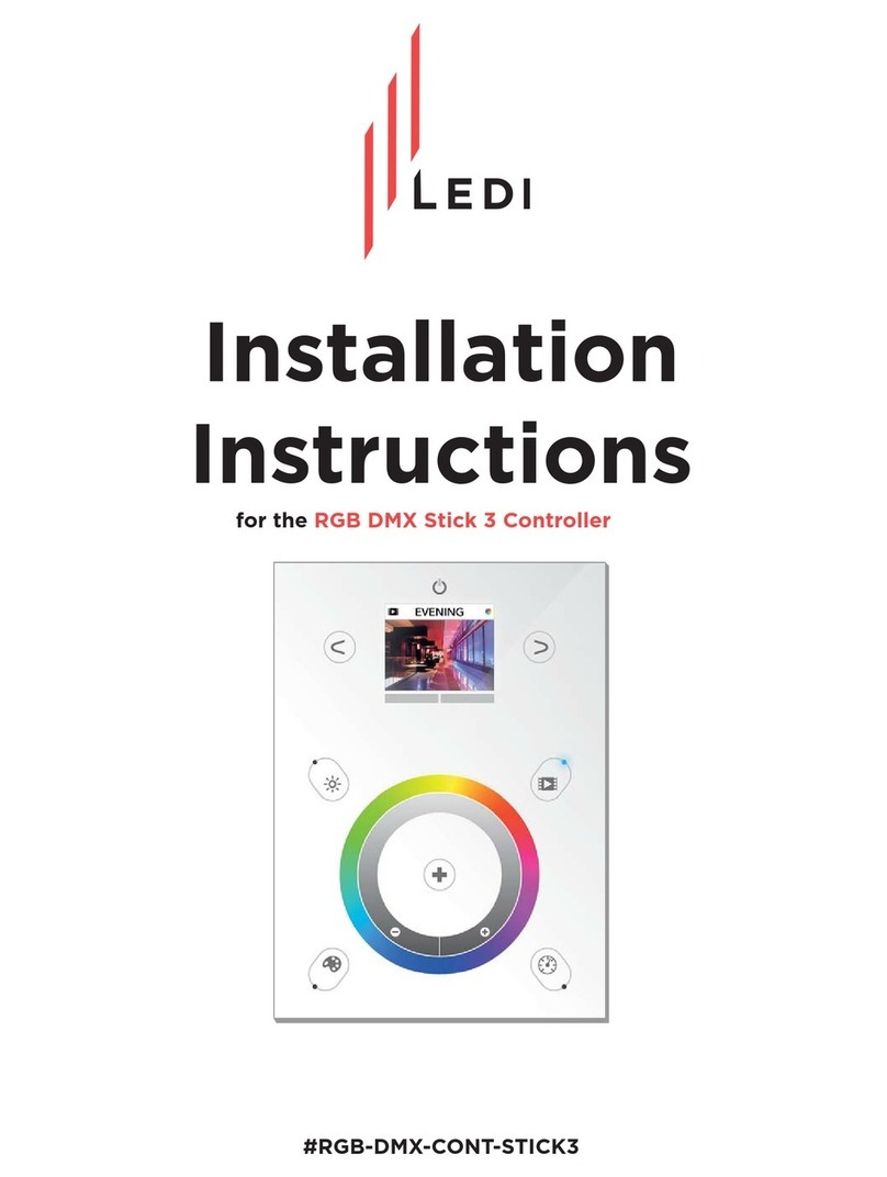 Ledi RGB-DMX-CONT-STICK3 User manual