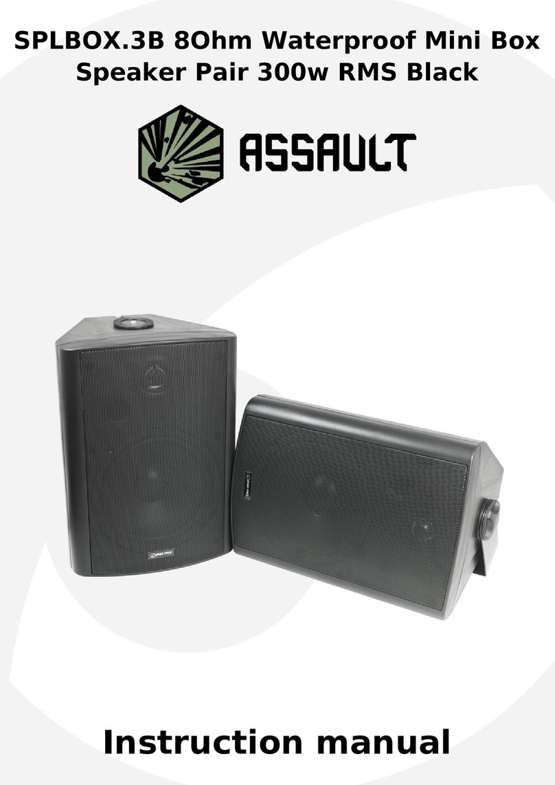 Assault SPLBOX.3B User manual