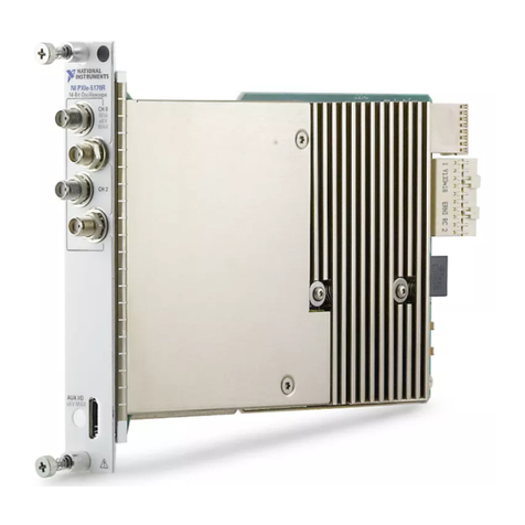 National Instruments PXIe-5170 User manual National Instruments PXIe-5170 User manual