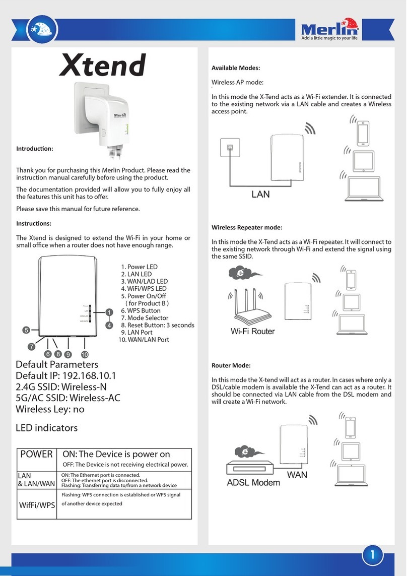 Merlin Xtend manual