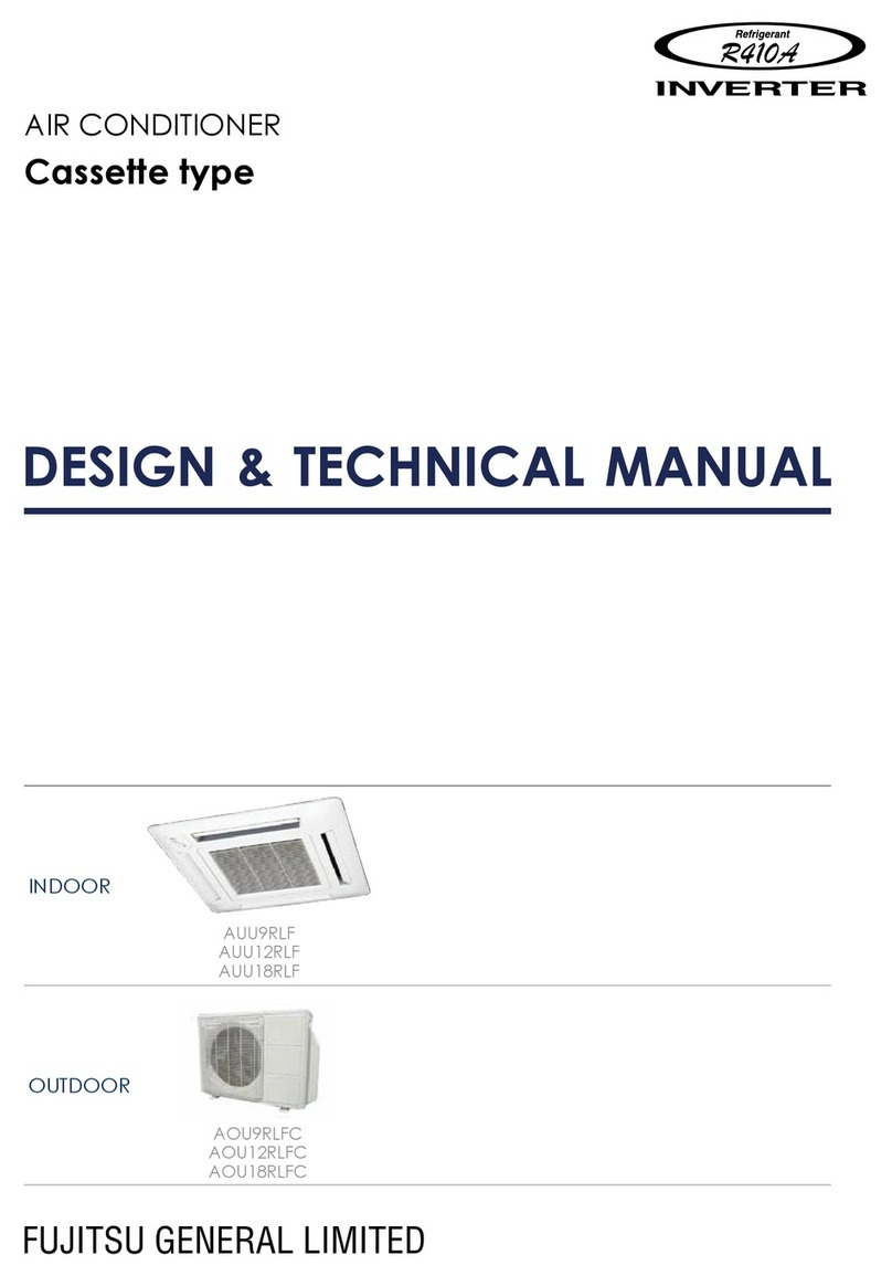 Fujitsu AUU9RLF Service manual