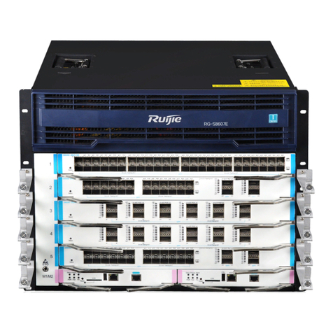 Ruijie RG-S8600E Series Quick installaion guide Ruijie RG-S8600E Series Quick installaion guide