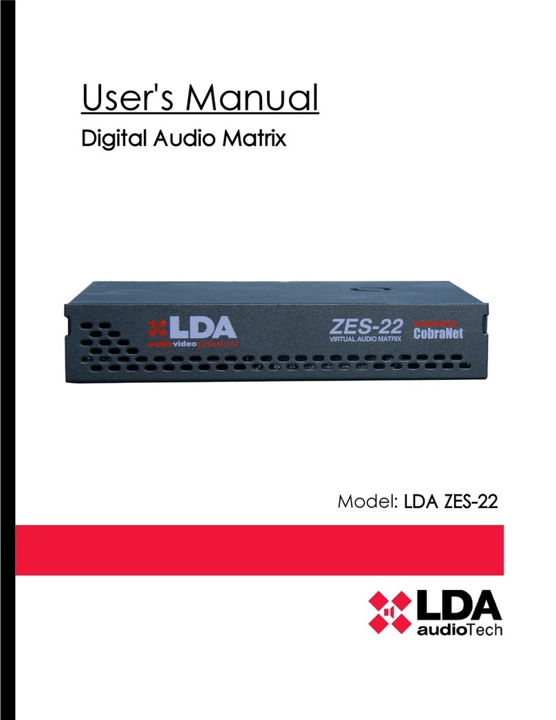 LDA ZES-22 user manual