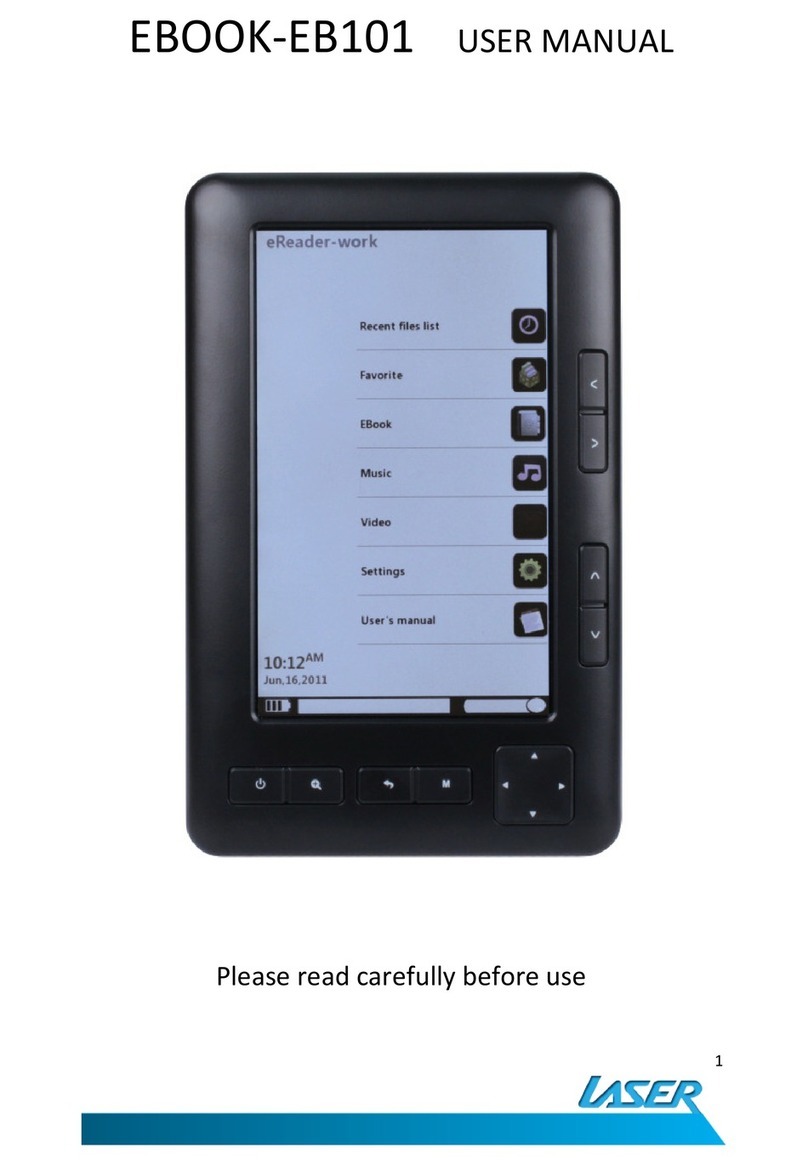 Laser EBOOK-EB101 User manual