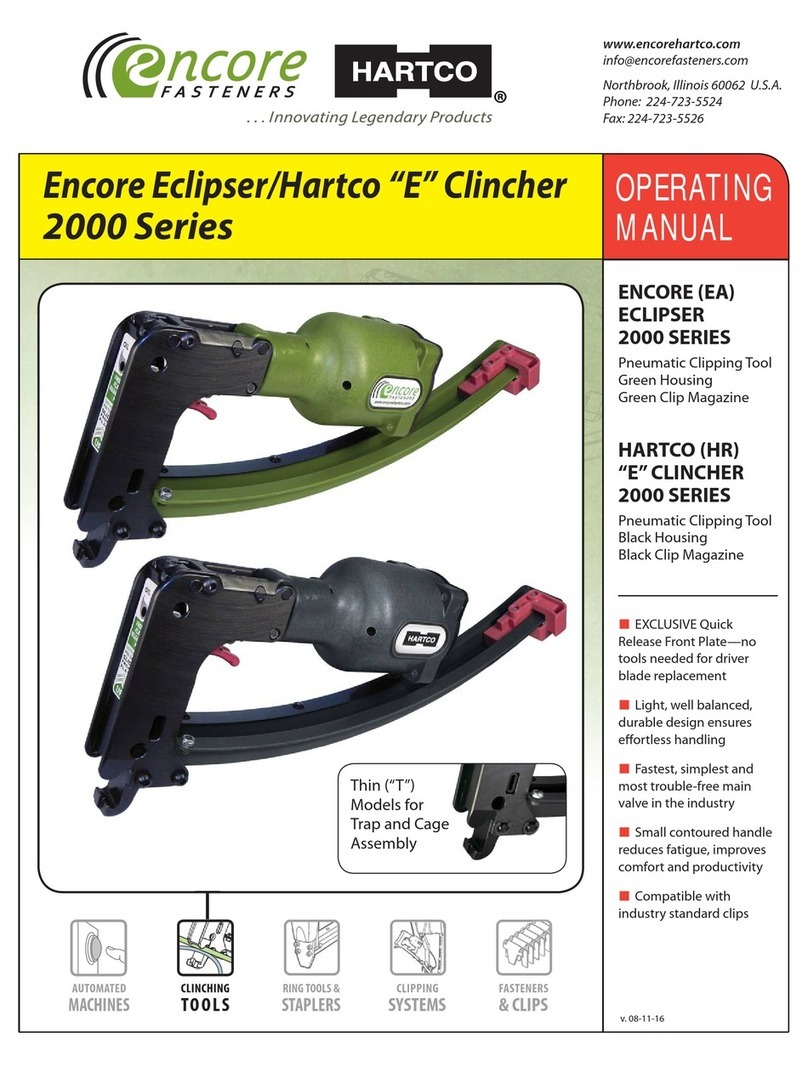 Encore 2000 series User manual