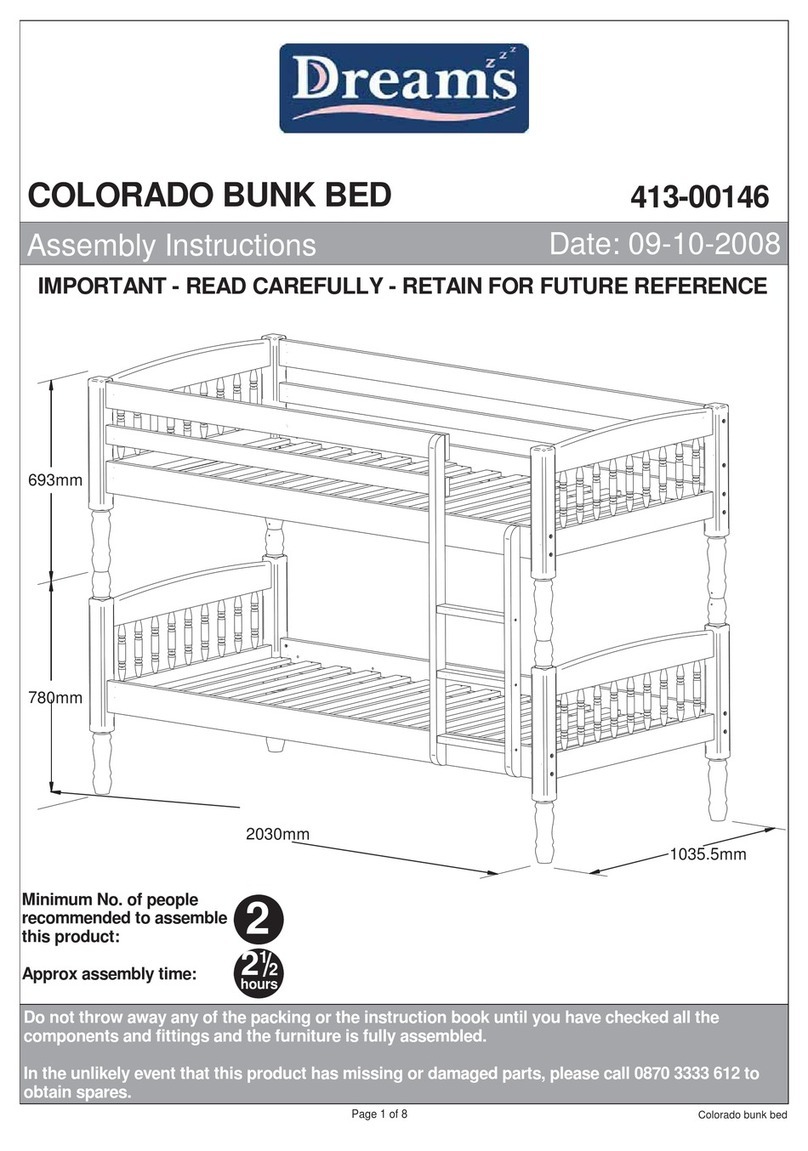 DREAMS 413-00146 Assembly instructions