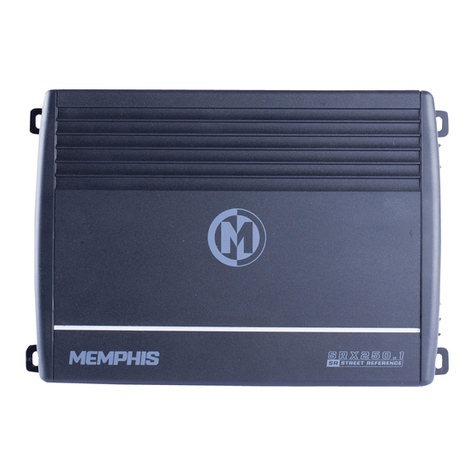 Memphis SRX250.1 User manual