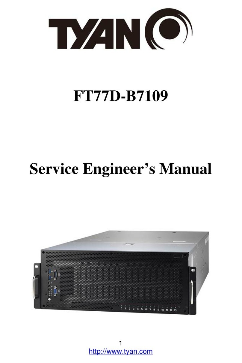 TYAN FT77D-B7109 Quick start guide