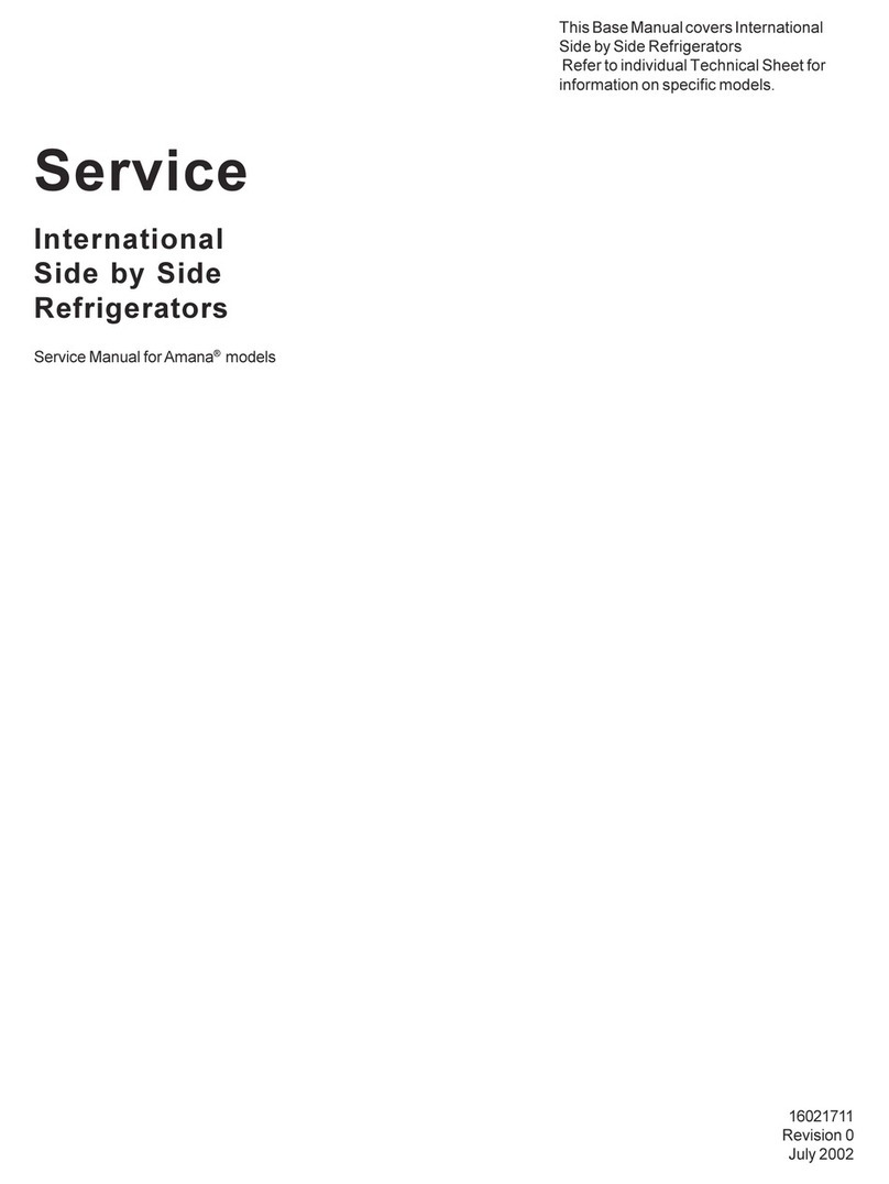 Amana SBDE522VW User manual Amana SBDE522VW User manual