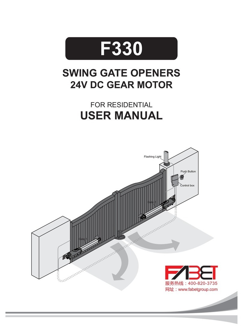 Fabet F330 user manual