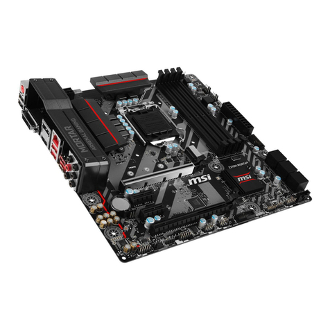 MSI Z270M MORTAR User manual
