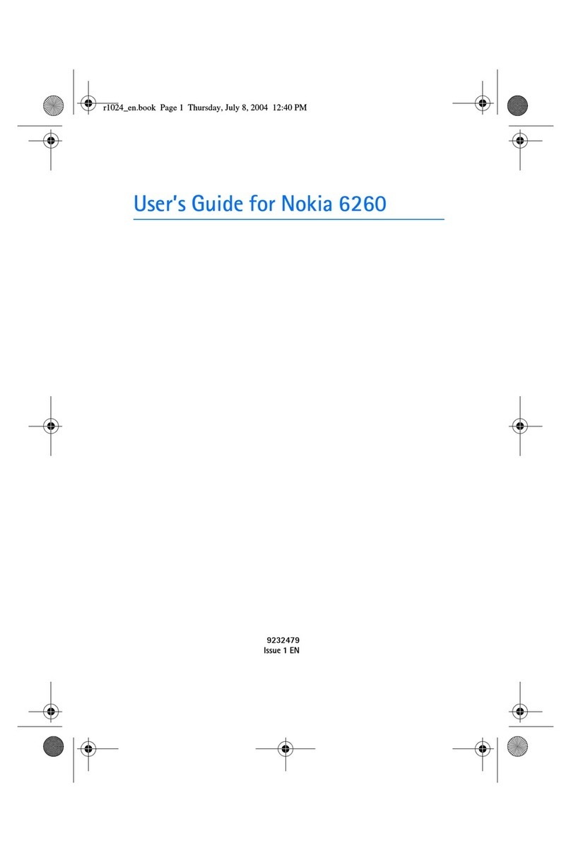 Nokia 6260 - Smartphone 6 MB User manual