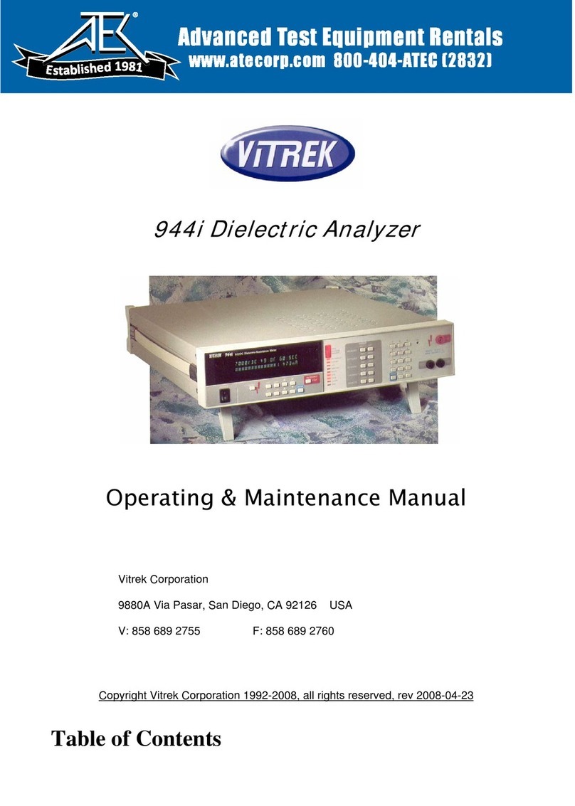 Vitrek 944i operating & maintenance manual