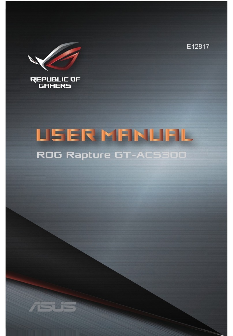 ASUSTeK COMPUTER ROG Rapture GT-AC5300 user manual