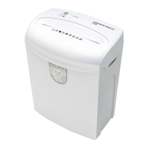 IDEAL SHREDCAT 8220 CC User manual IDEAL SHREDCAT 8220 CC User manual