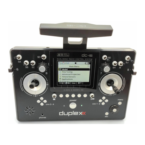 JETI model Duplex DC-16 manual