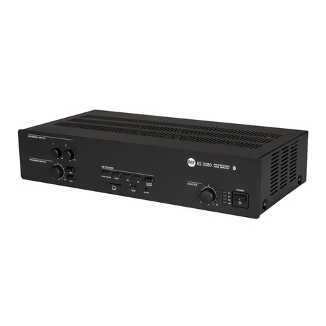 RCF ES 3080 User manual